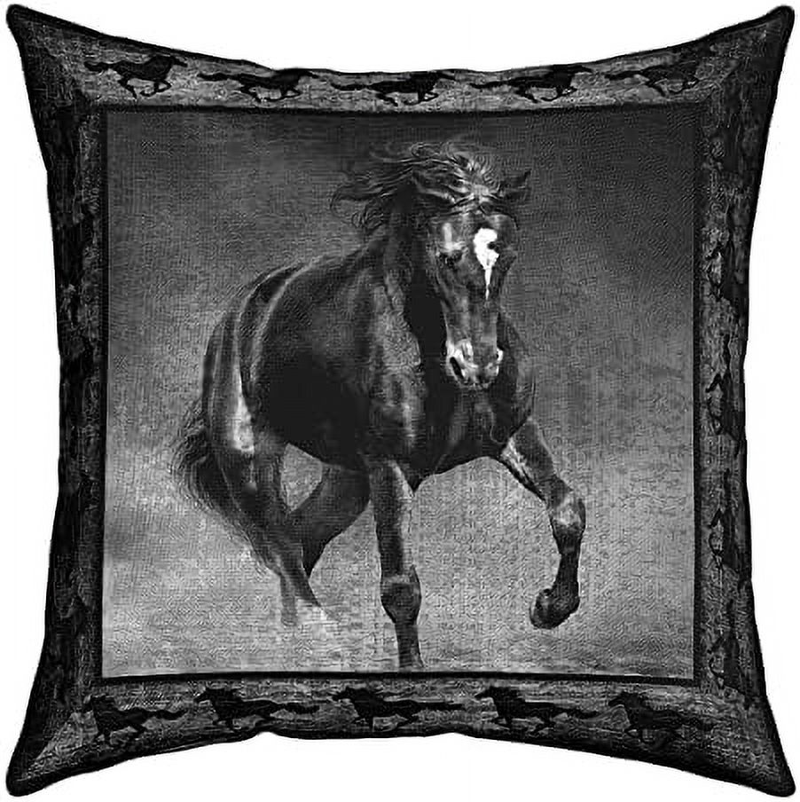 Elephant Pillow Cover 3D Abstract African Wild Animal Decor Cushion