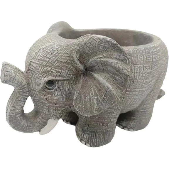 Elephant Planter Pot | Terracotta Elephant Pot | Resin Elephant Planter |