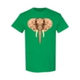 thumbnail image 1 of Elephant Polygonal Design T-Shirt Men -Image by Shutterstock, Male x-Large, 1 of 2