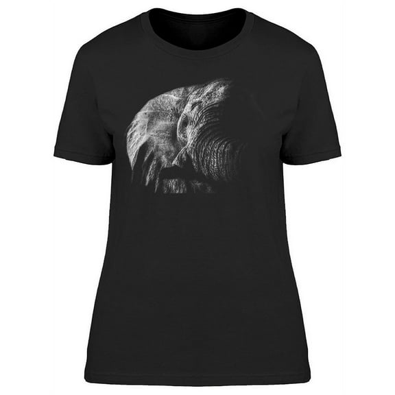 Elephant Portrait Artistic T-Shirt Women -Image by Shutterstock, Female x-Large