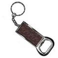 thumbnail image 1 of Elephant Print Keychain Key Chain Ring Bottle Bottlecap Opener, 1 of 1