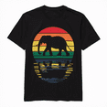 thumbnail image 1 of Elephant Retro Sunset Vintage Elephant Lover Men Women Kids T-Shirt, 1 of 5