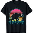 thumbnail image 1 of Elephant Retro Vintage 70s 80s Style Animals Lover T-Shirt, 1 of 4