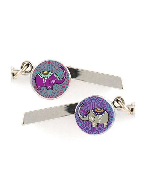 Elephant Safety Whistle Keychain
