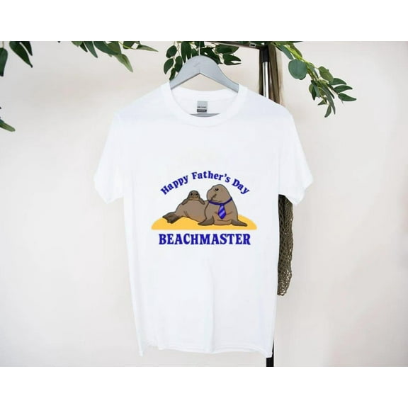 Elephant Seal Dad T-Shirt for Funny Father’s Day, for men & women, up to size 5XL