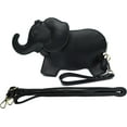 thumbnail image 1 of Elephant Shaped Crossbody Bag for Women Shoulder Handbag PU Leather Wristlet Clutch Purse, 1 of 9