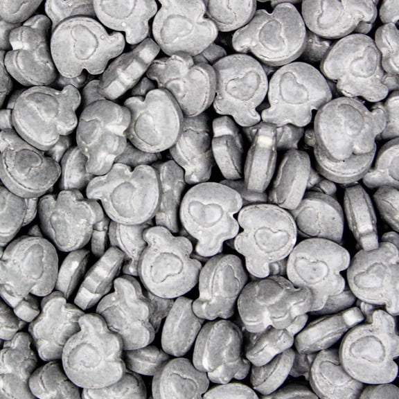 Krazy Sprinkles - Edible Elephant Shapes - Bold Cake Decoration, 1/2 Cup