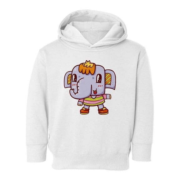 Elephant Smiling Hoodie Toddler -Image by Shutterstock,  2 Toddler