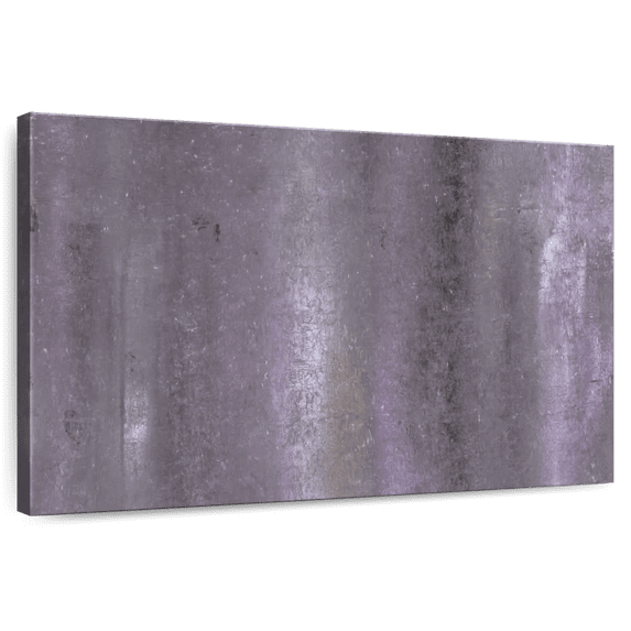 Elephant Stock Abstract Distant Fog Wall Art - Horizontal Canvas Wall Art - Living Room Wall Decor - Abstract Canvas - Purple And Gray Decor By Megan Duncanson - 48" x 32"