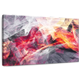 thumbnail image 1 of Elephant Stock Abstract The Fire Within Wall Art - Horizontal Canvas Wall Art - Living Room Wall Decor - Abstract Canvas - Gray And Orange Decor - 45" x 30", 1 of 8