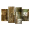 thumbnail image 1 of Elephant Stock Abstract Geometric Wall Art - Horizontal Multi Panel Canvas - Living Room Wall Decor - Abstract Multi Panel - Gray And Brown Decor - 24" x 14", 1 of 4