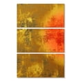 thumbnail image 1 of Elephant Stock Abstract Ii Wall Art - Vertical Multi Panel Canvas - Living Room Wall Decor - Abstract Multi Panel - Gold And Yellow Decor By Greg Simanson - 14" x 23", 1 of 4