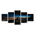 thumbnail image 1 of Elephant Stock Airplane Flight Controls Wall Art - Horizontal Multi Panel Canvas - Living Room Wall Decor - Transportation Multi Panel - Black And Brown Decor - 29" x 12", 1 of 4
