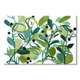 thumbnail image 1 of Elephant Stock Annamieka Wall Art - Horizontal Canvas Wall Art - Living Room Wall Decor - Floral And Botanical Canvas - Teal And White Decor By Carrie Schmitt - 48" x 32", 1 of 4