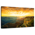 thumbnail image 1 of Elephant Stock Arizona Wall Art - Horizontal Canvas Wall Art - Living Room Wall Decor - Places Canvas - Orange And Brown Decor - 48" x 32", 1 of 8