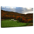 thumbnail image 1 of Elephant Stock Autumn Golf Course Wall Art - Horizontal Canvas Wall Art - Living Room Wall Decor - Sports Canvas - Blue And Orange Decor - 48" x 32", 1 of 8