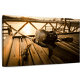 thumbnail image 1 of Elephant Stock Bass Fishing Set Wall Art - Horizontal Canvas Wall Art - Living Room Wall Decor - Hobbies And Lifestyle Canvas - Beige And Brown Decor - 12" x 8", 1 of 8