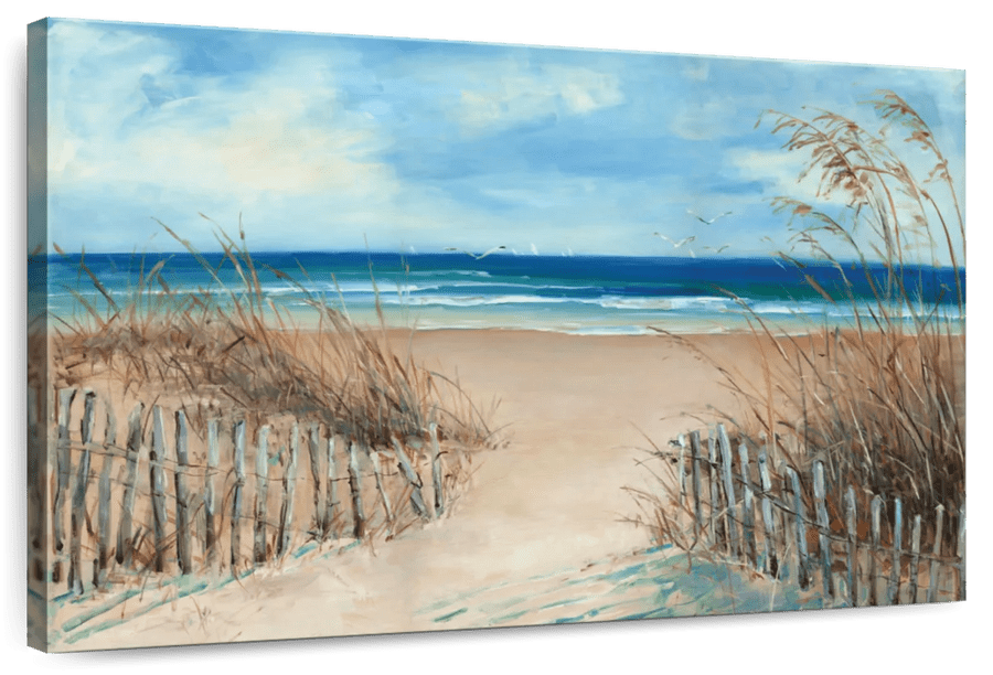 Elephant Stock Beach Favorite Spot Wall Art - Horizontal Canvas Wall ...