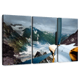 thumbnail image 1 of Elephant Stock Beauty Of Aviation Wall Art - Horizontal Multi Panel Canvas - Living Room Wall Decor - Transportation Multi Panel - Blue And Teal Decor - 38" x 24", 1 of 8