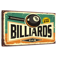 thumbnail image 1 of Elephant Stock Billiards Club Wall Art - Horizontal Canvas Wall Art - Living Room Wall Decor - Wall Signs Canvas - Beige And Black Decor - 30" x 20", 1 of 8