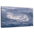 thumbnail image 1 of Elephant Stock Blue Cloudy Sky Wall Art - Horizontal Canvas Wall Art - Living Room Wall Decor - Nature Canvas - Blue And Gray Decor - 48" x 32", 1 of 8