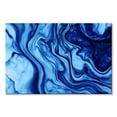thumbnail image 1 of Elephant Stock Blue Wave Dynamic Abstract Wall Art - Horizontal Canvas Wall Art - Living Room Wall Decor - Abstract Canvas - Blue And Decor - 45" x 30", 1 of 4