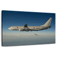 thumbnail image 1 of Elephant Stock Boeing P-8 Poseidon Wall Art - Horizontal Canvas Wall Art - Lobby Wall Decor - Transportation Canvas - Blue And Gray Decor - 12" x 8", 1 of 8