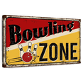 thumbnail image 1 of Elephant Stock Bowling Zone Wall Sign Wall Art - Horizontal Canvas Wall Art - Living Room Wall Decor - Wall Signs Canvas - Black And Orange Decor - 48" x 32", 1 of 8