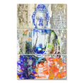 thumbnail image 1 of Elephant Stock Buddha I Wall Art - Vertical Multi Panel Canvas - Living Room Wall Decor - People Multi Panel - Gray And Blue Decor By Surma & Guillen - 48" x 74", 1 of 4