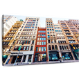 thumbnail image 1 of Elephant Stock Buildings In Tribeca Wall Art - Horizontal Canvas Wall Art - Living Room Wall Decor - Architecture Canvas - Beige And Brown Decor - 12" x 8", 1 of 8