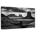 thumbnail image 1 of Elephant Stock Bw Monument Valley National Park Wall Art - Horizontal Canvas Wall Art - Living Room Wall Decor - Nature Canvas - Black And Gray Decor - 48" x 32", 1 of 8