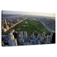 thumbnail image 1 of Elephant Stock Central Park Wall Art - Horizontal Canvas Wall Art - Living Room Wall Decor - Places Canvas - Gray And Blue Decor - 36" x 24", 1 of 8