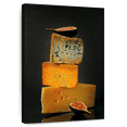 thumbnail image 1 of Elephant Stock Cheese And Figs Wall Art - Vertical Canvas Wall Art - Living Room Wall Decor - Food And Drink Canvas - Orange And Black Decor - 34" x 51", 1 of 8