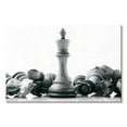 thumbnail image 1 of Elephant Stock Chess Game Victory Wall Art - Horizontal Canvas Wall Art - Living Room Wall Decor - Hobbies And Lifestyle Canvas - White And Black Decor - 12" x 8", 1 of 4