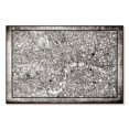 thumbnail image 1 of Elephant Stock City Map Of London Grunge Wall Art - Horizontal Canvas Wall Art - Living Room Wall Decor - Map Canvas - Gray And Beige Decor - 12" x 8", 1 of 4