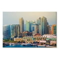 thumbnail image 1 of Elephant Stock City Of San Diego Wall Art - Horizontal Canvas Wall Art - Living Room Wall Decor - City Canvas - Blue And Beige Decor - 36" x 24", 1 of 4