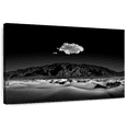thumbnail image 1 of Elephant Stock Cloud Over Mesquite Sand Dunes Wall Art - Horizontal Canvas Wall Art - Living Room Wall Decor - Nature Canvas - Gray And Black Decor - 48" x 32", 1 of 8