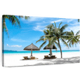thumbnail image 1 of Elephant Stock Coastal Boracay Seashore Wall Art - Horizontal Canvas Wall Art - Living Room Wall Decor - Beach Canvas - Blue And Turquoise Decor - 12" x 8", 1 of 8