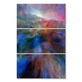thumbnail image 1 of Elephant Stock Colorland Wall Art - Vertical Multi Panel Canvas - Living Room Wall Decor - Abstract Multi Panel - Teal And Blue Decor By Annette Schmucker - 48" x 74", 1 of 4