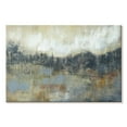 thumbnail image 1 of Elephant Stock Cool Grey Horizon I Wall Art - Horizontal Canvas Wall Art - Living Room Wall Decor - Abstract Canvas - Blue And White Decor By Jennifer Goldberger - 30" x 20", 1 of 4