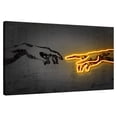 thumbnail image 1 of Elephant Stock The Creation Wall Art - Horizontal Canvas Wall Art - Living Room Wall Decor - People Canvas - Gray And Black Decor By Octavian Mielu - 48" x 32", 1 of 8