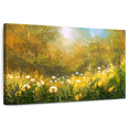 thumbnail image 1 of Elephant Stock Dandelion Field Wall Art - Horizontal Canvas Wall Art - Living Room Wall Decor - Floral And Botanical Canvas - Orange And Yellow Decor - 12" x 8", 1 of 8