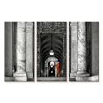 thumbnail image 1 of Elephant Stock Dolce Vita Rome - The Swiss Guard Wall Art - Horizontal Multi Panel Canvas - Living Room Wall Decor - Architecture Multi Panel - Gray And White Decor By Philippe Hugonnard - 23" x 14", 1 of 4
