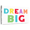 thumbnail image 1 of Elephant Stock Dream Wall Art - Horizontal Canvas Wall Art - Living Room Wall Decor - Inspirational And Typography Canvas - White And Red Decor By Daniela Santiago - 36" x 24", 1 of 8