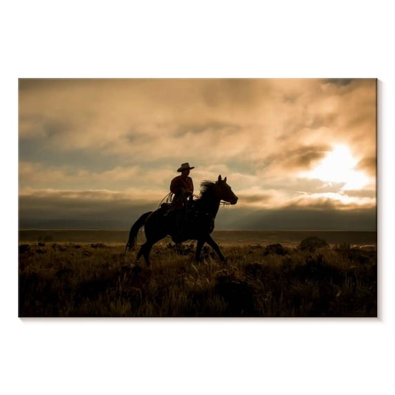 Elephant Stock The Drive Wall Art - Horizontal Canvas Wall Art - Living Room Wall Decor - Transportation Canvas - Brown And Green Decor By Dan Ballard - 12" x 8"