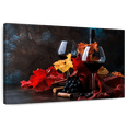 thumbnail image 1 of Elephant Stock Dry Red Wine Wall Art - Horizontal Canvas Wall Art - Dining Room Wall Decor - Food And Drink Canvas - Red And Orange Decor - 45" x 30", 1 of 8