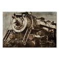 thumbnail image 1 of Elephant Stock Engine Locomotive Wall Art - Horizontal Canvas Wall Art - Living Room Wall Decor - Transportation Canvas - Brown And Beige Decor By Dylan Matthews - 12" x 8", 1 of 4