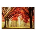 thumbnail image 1 of Elephant Stock Everland Wall Art - Horizontal Canvas Wall Art - Living Room Wall Decor - Nature Canvas - Red And Brown Decor By Lars Van De Goor - 48" x 32", 1 of 4