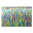 thumbnail image 1 of Elephant Stock Fall Meadowlands Wall Art - Horizontal Canvas Wall Art - Living Room Wall Decor - Floral And Botanical Canvas - Green And Purple Decor By Tara Funk Grim - 30" x 20", 1 of 4