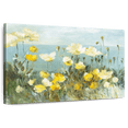 thumbnail image 1 of Elephant Stock Field Of Poppies Bright Wall Art - Horizontal Canvas Wall Art - Living Room Wall Decor - Floral And Botanical Canvas - Blue And Gray Decor By Danhui Nai - 24" x 16", 1 of 8